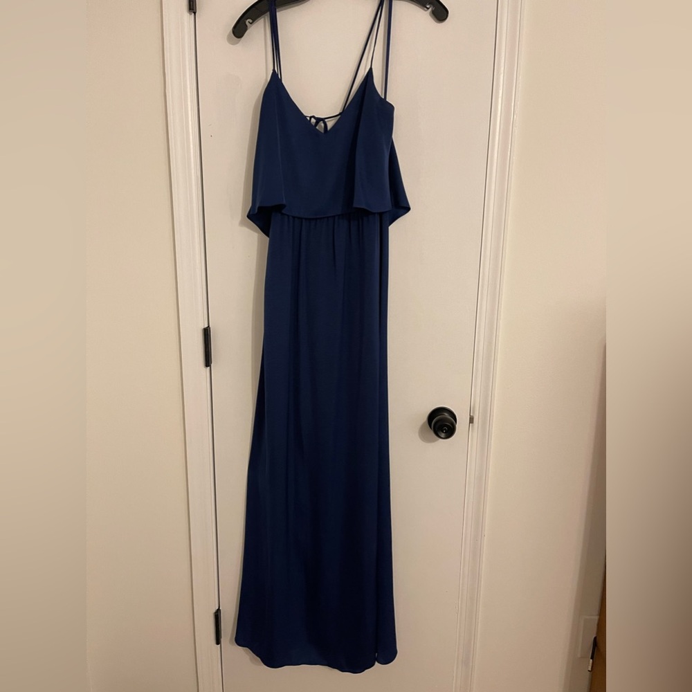 BCBGMaxAzria Blue Maxi Dress